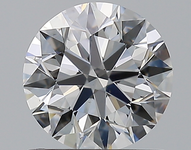 0.91 CaratE-VS2 EX Cut Round Diamond