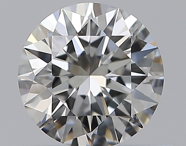 0.53 CaratI-SI1 EX Cut Round Diamond