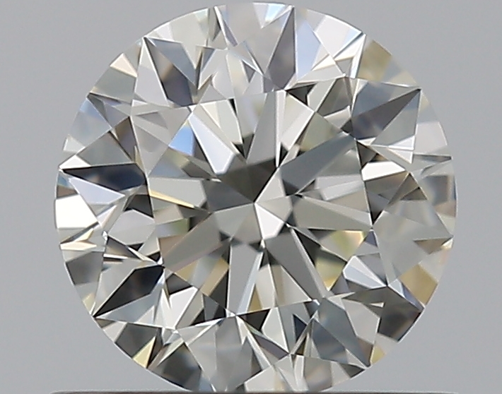0.7 CaratJ-VS1 EX Cut Round Diamond