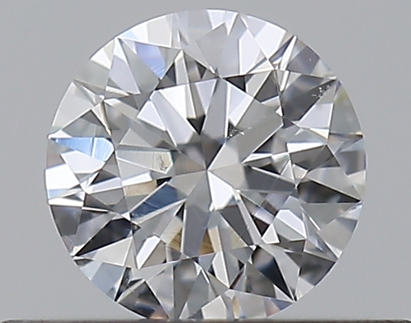 0.33 CaratE-SI2 EX Cut Round Diamond