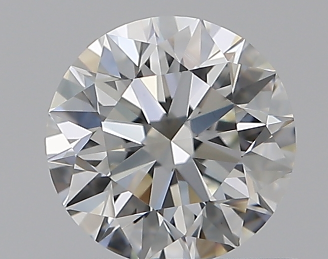 0.65 CaratH-VVS1 EX Cut Round Diamond