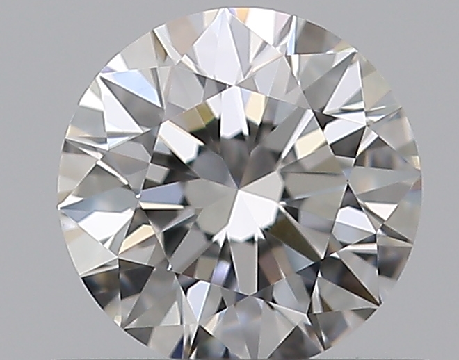 0.5 CaratE-VVS2 EX Cut Round Diamond