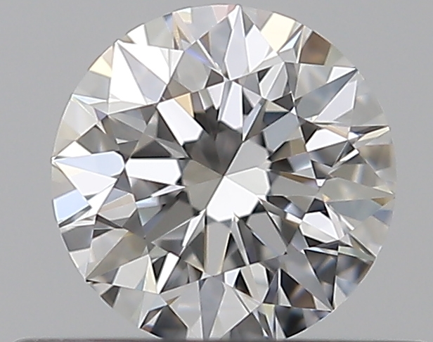 0.4 CaratF-VVS2 EX Cut Round Diamond