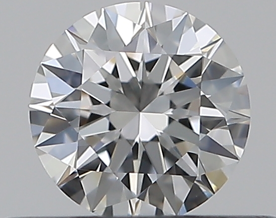 0.36 CaratF-VVS2 EX Cut Round Diamond