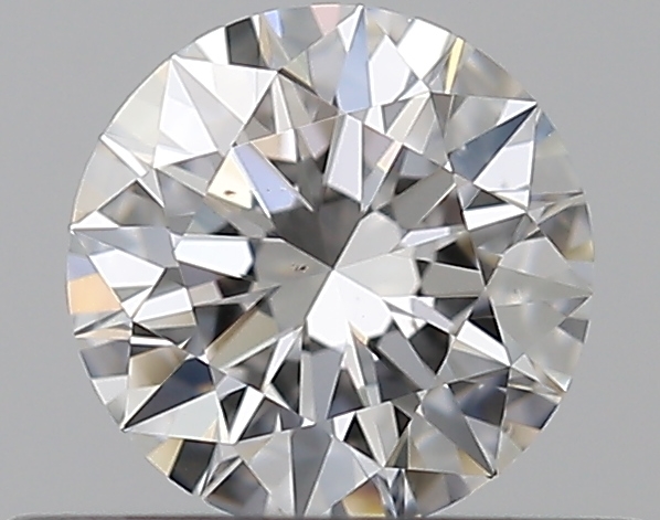 0.38 CaratE-VS2 EX Cut Round Diamond