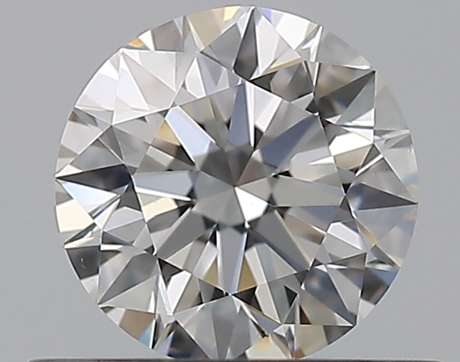 0.5 CaratE-VS2 EX Cut Round Diamond
