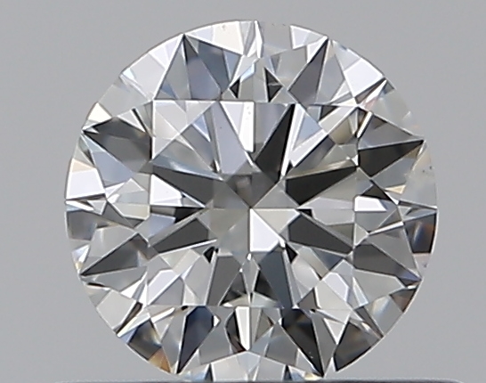 0.5 CaratH-SI1 EX Cut Round Diamond