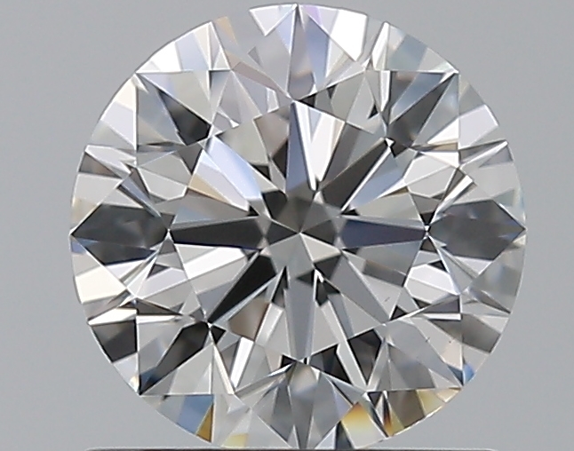 1 CaratE-VS1 EX Cut Round Diamond