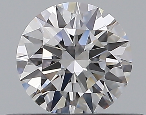 0.33 CaratD-VVS2 EX Cut Round Diamond