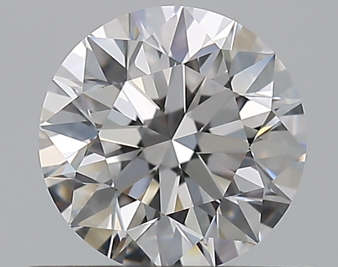 0.58 CaratD-VVS1 EX Cut Round Diamond