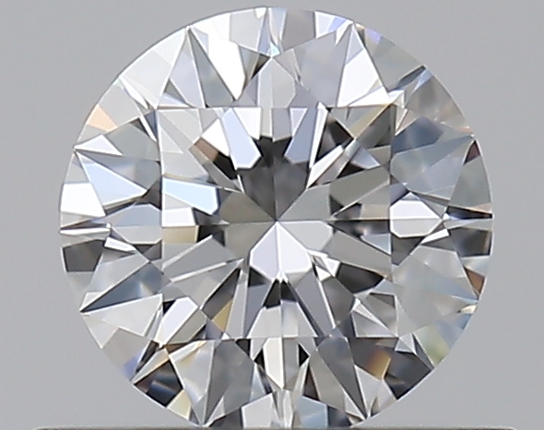0.5 CaratE-VVS1 EX Cut Round Diamond