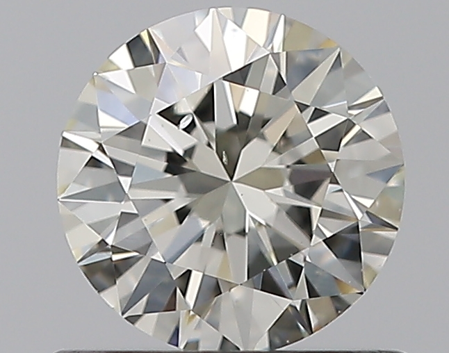 0.73 CaratK-SI1 EX Cut Round Diamond