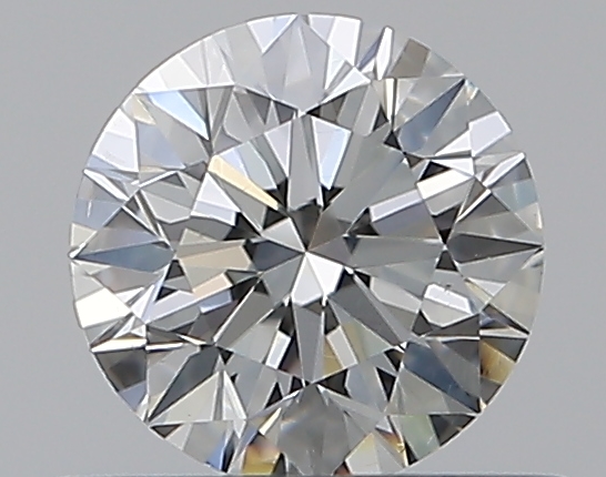 0.55 CaratI-SI1 EX Cut Round Diamond