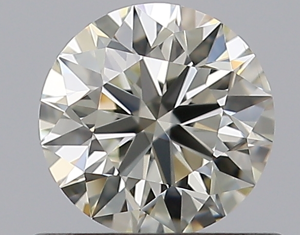 0.51 CaratK-SI1 EX Cut Round Diamond