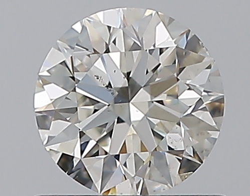 0.75 CaratJ-SI2 EX Cut Round Diamond