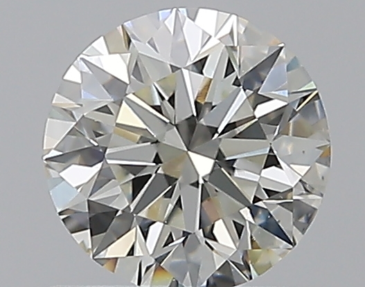 0.81 CaratJ-VS2 EX Cut Round Diamond