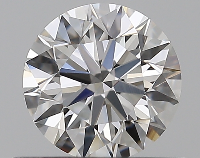 0.52 CaratF-VVS1 EX Cut Round Diamond