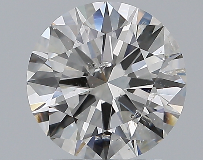1.5 CaratG-SI2 EX Cut Round Diamond