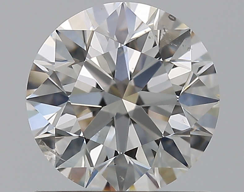 0.96 CaratG-SI2 EX Cut Round Diamond