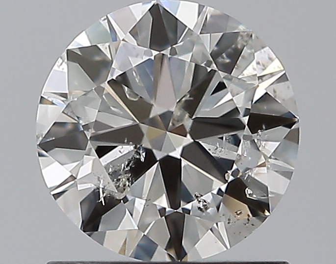 1 CaratG-SI2 EX Cut Round Diamond