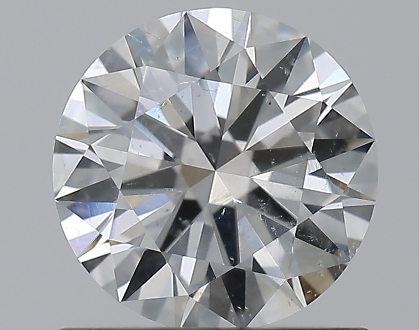 0.8 CaratG-SI2 EX Cut Round Diamond