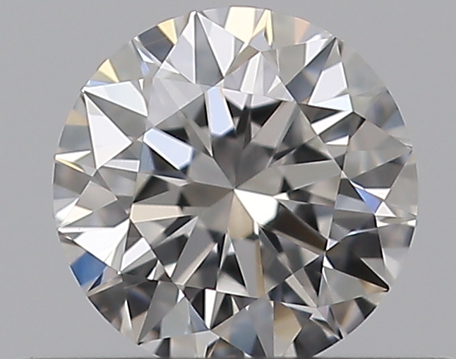 0.33 CaratF-VS1 EX Cut Round Diamond