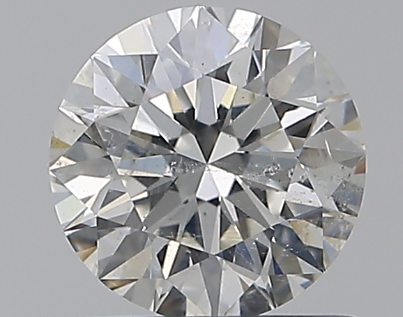0.9 CaratH-SI2 EX Cut Round Diamond
