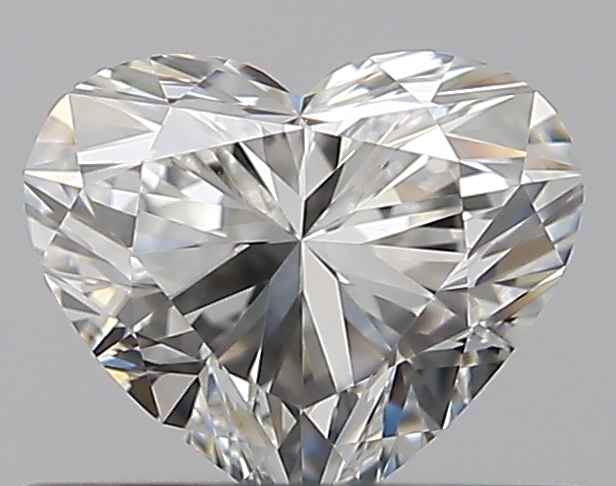 0.5 CaratF-VVS2 - Cut Heart Diamond