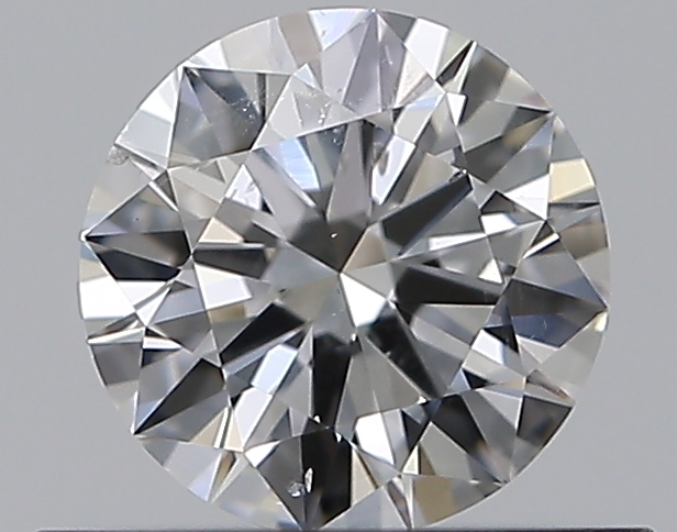 0.46 CaratF-SI2 EX Cut Round Diamond