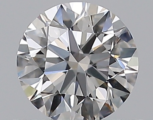 0.46 CaratF-SI1 EX Cut Round Diamond