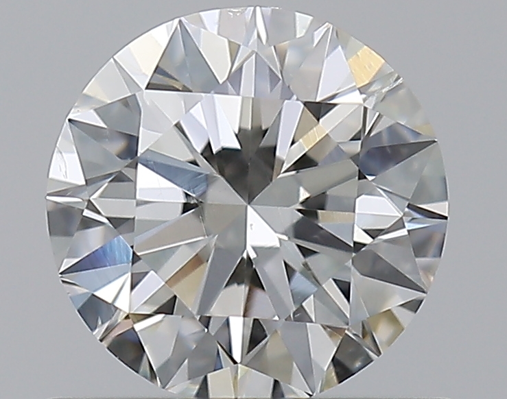 0.7 CaratH-SI2 EX Cut Round Diamond