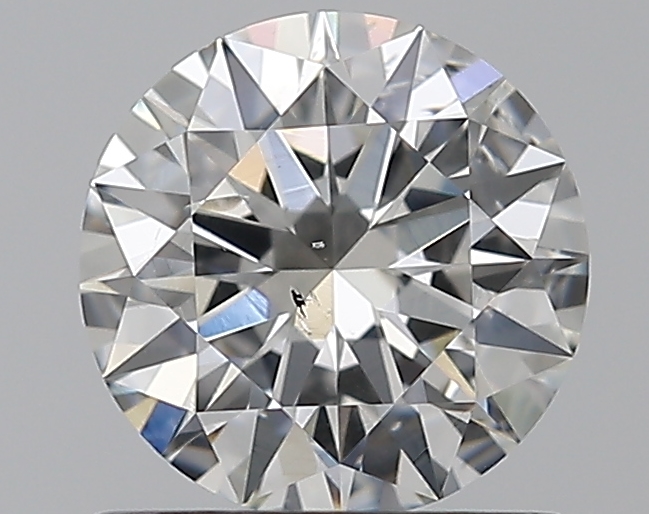0.9 CaratH-SI2 EX Cut Round Diamond