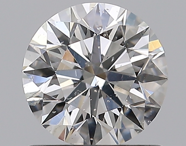 0.8 CaratF-SI2 EX Cut Round Diamond