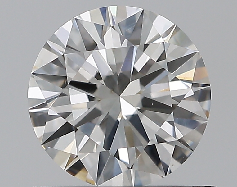 0.71 CaratF-VS2 EX Cut Round Diamond