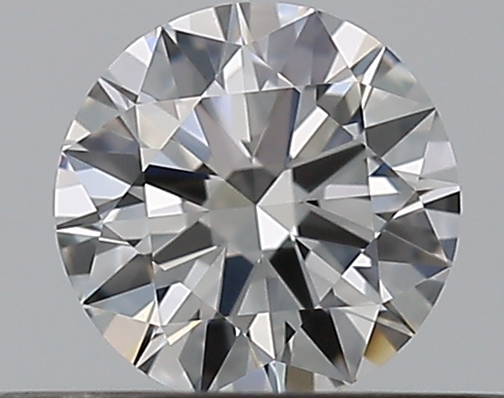 0.33 CaratE-VVS1 EX Cut Round Diamond