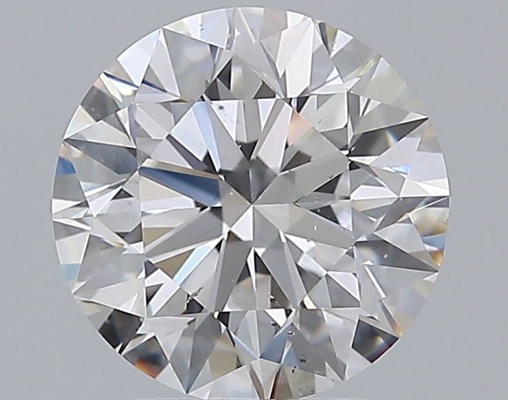 2.6 CaratD-SI1 EX Cut Round Diamond