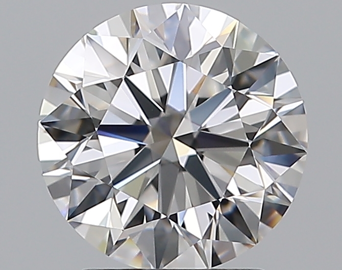 2.01 CaratD-VVS2 EX Cut Round Diamond