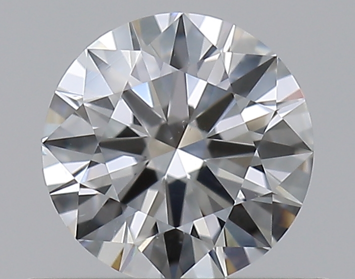 0.5 CaratF-SI1 EX Cut Round Diamond