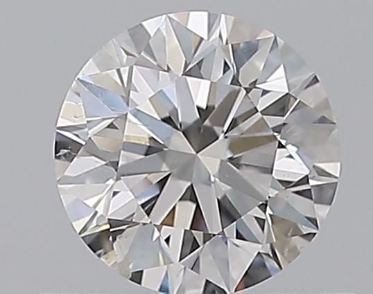 0.4 CaratE-SI2 EX Cut Round Diamond