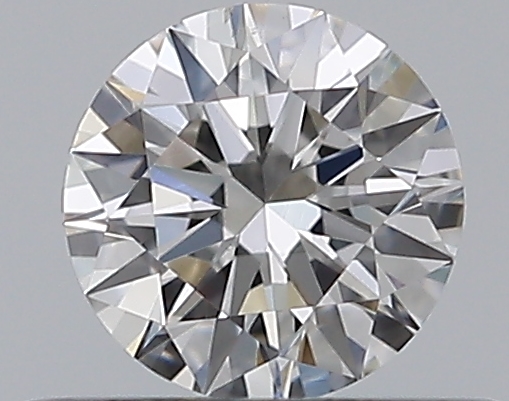 0.33 CaratF-VS2 EX Cut Round Diamond