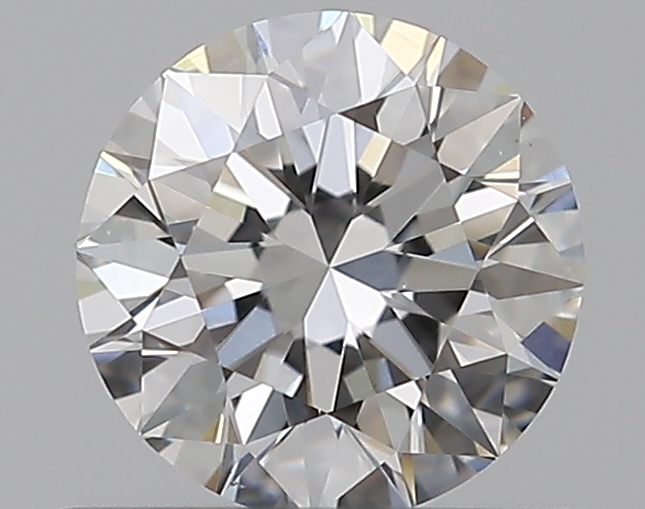 0.5 CaratF-VS2 EX Cut Round Diamond