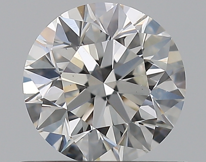 0.7 CaratF-VS2 EX Cut Round Diamond