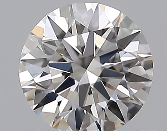 0.38 CaratF-VS2 EX Cut Round Diamond