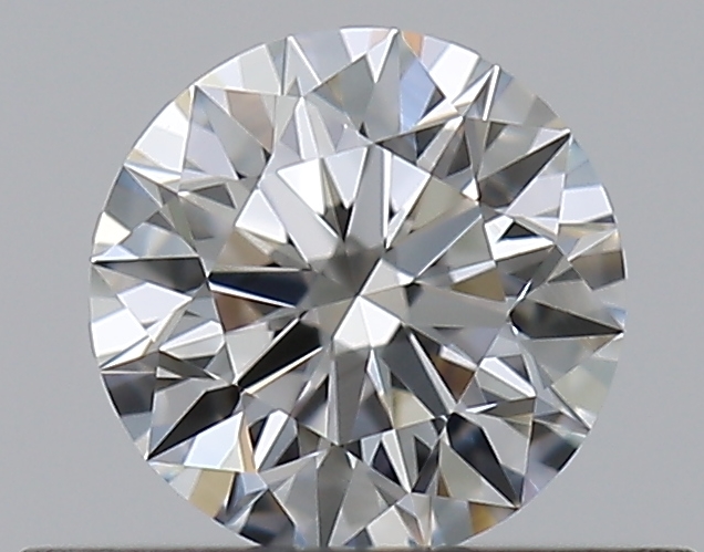 0.37 CaratG-VVS2 EX Cut Round Diamond