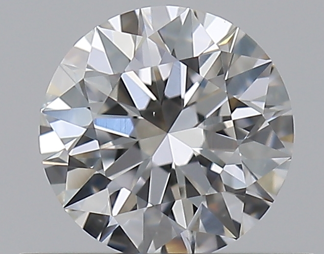 0.45 CaratF-VS1 EX Cut Round Diamond