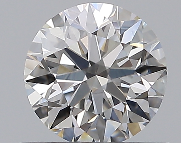 0.51 CaratF-VS1 EX Cut Round Diamond
