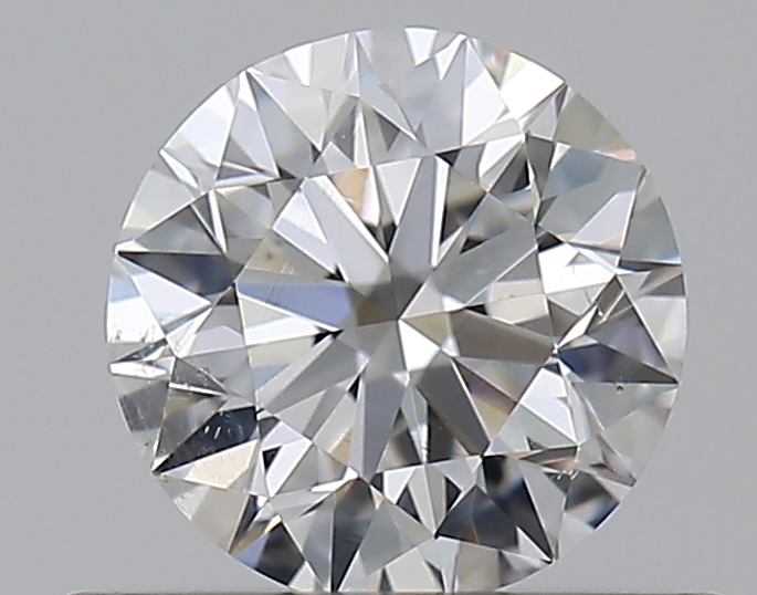 0.5 CaratF-SI2 EX Cut Round Diamond