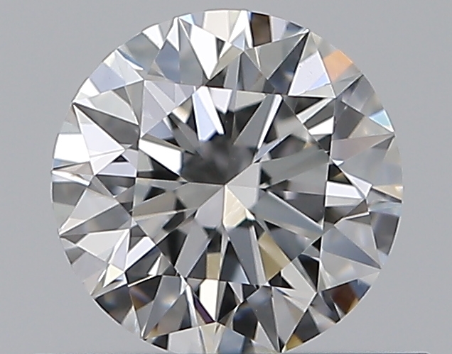 0.51 CaratF-VS2 EX Cut Round Diamond
