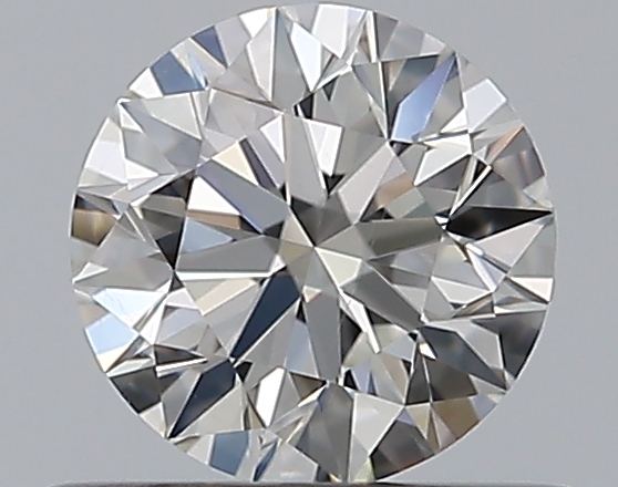 0.46 CaratF-SI1 EX Cut Round Diamond