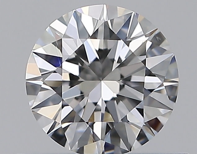 0.5 CaratF-VS2 EX Cut Round Diamond